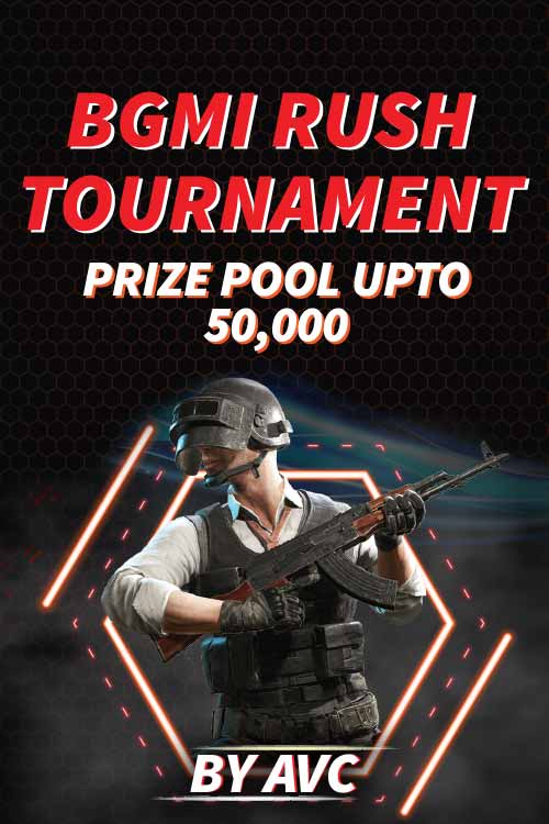 BGMI Rush Tournament at BookMyShow