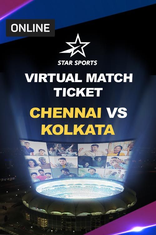 Chennai vs Kolkata at BookMyShow