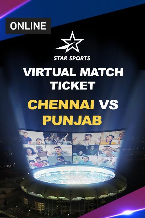 Chennai vs Punjab at BookMyShow