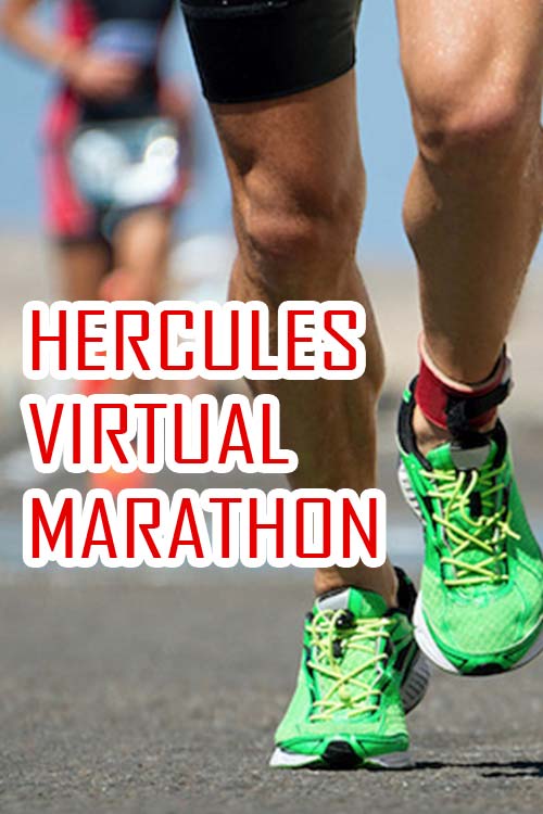 Hercules Virtual Marathon - Get Medal by Courier at BookMyShow
