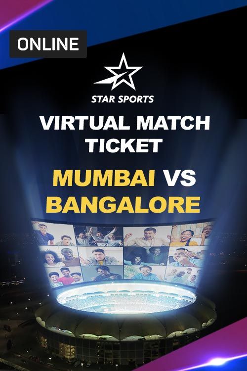 Mumbai vs Bangalore at BookMyShow
