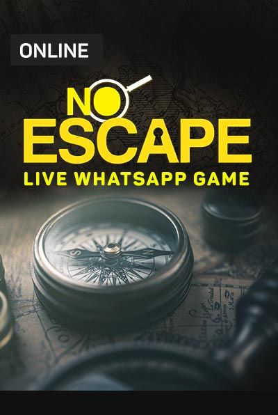 No Escape Live Whatsapp Game at BookMyShow