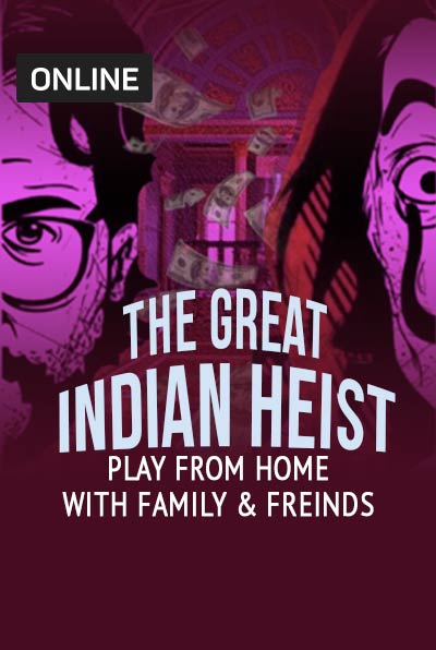 Online Clue Hunt - The Great Indian Heist at BookMyShow