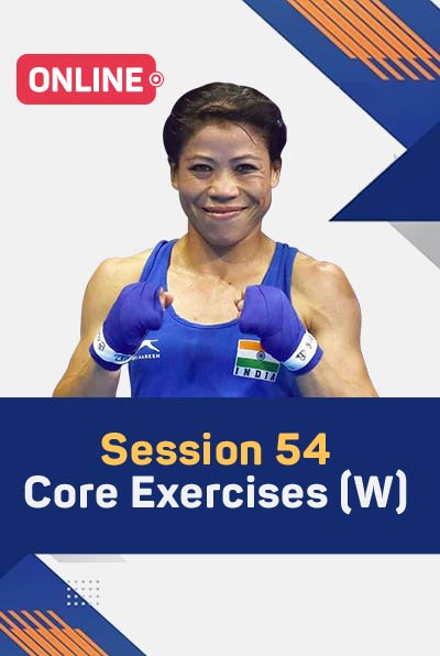 Session 54 - Core Exercises (W) at BookMyShow