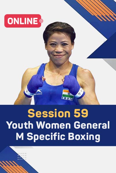 Session 59 - Youth Women General m Specific Boxing at BookMyShow