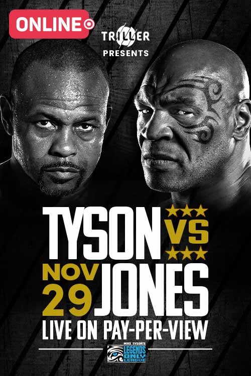 Triller Presents: Mike Tyson vs Roy Jones Jr. at BookMyShow