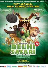 Delhi Safari (3D) (U) Delhi Safari (3D) (U)