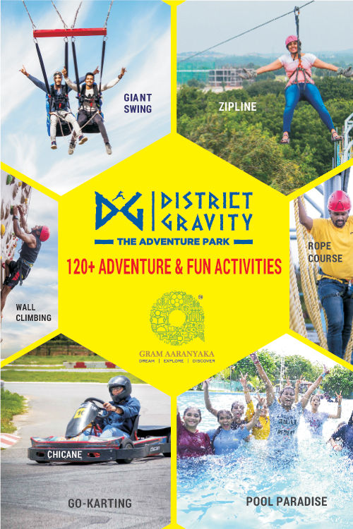 District Gravity - The Adventure Park  amusement-parks,adventure Tickets  Hyderabad - BookMyShow