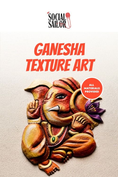 Ganesha Texture Art