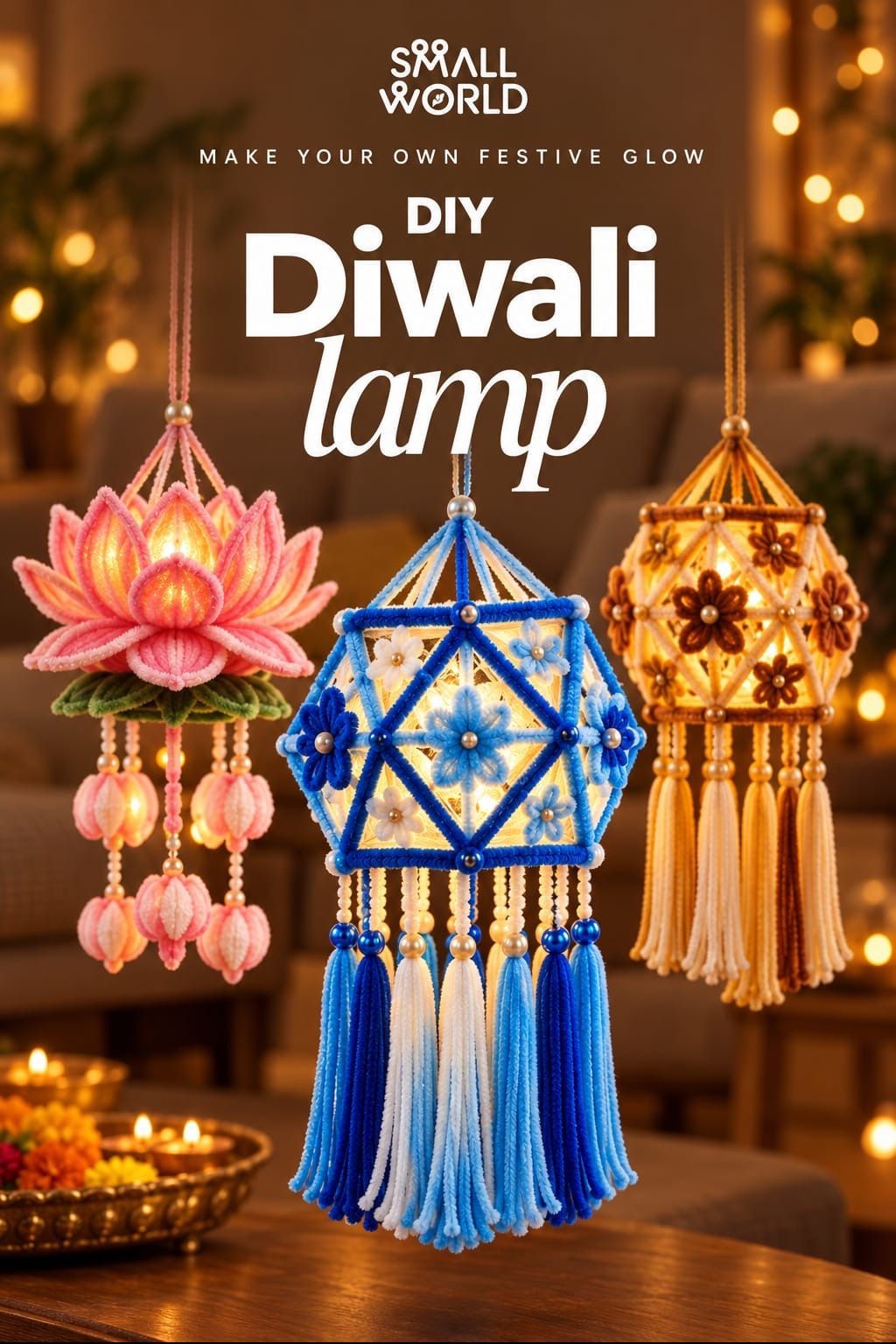DIY Diwali Lamp
