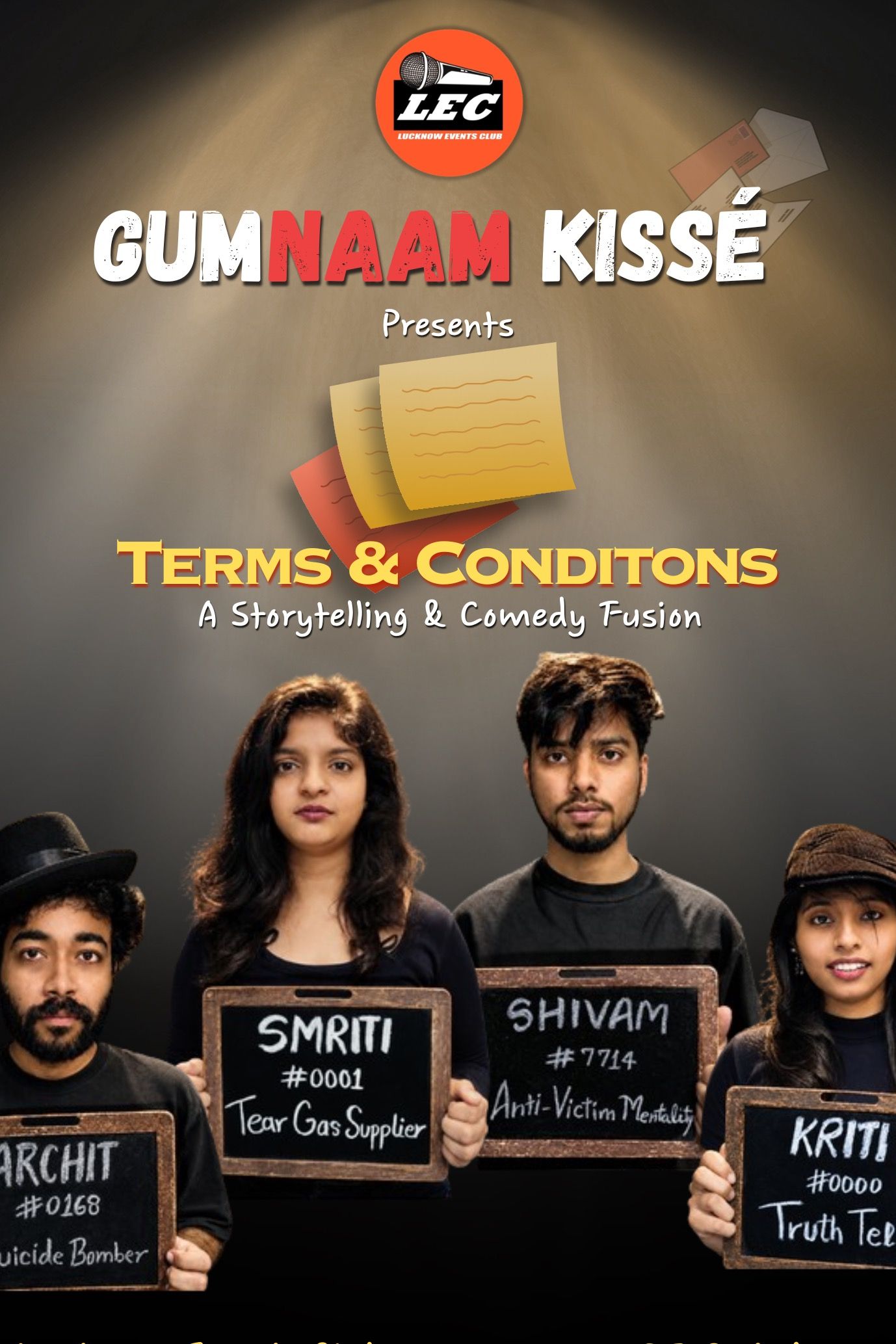 Gumnaam kisse- Terms and Conditions