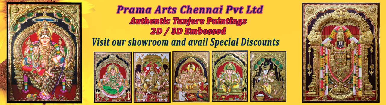 Authentic Tanjore Painting Gallery Visit (Prama Arts) in Prama Arts: Chennai