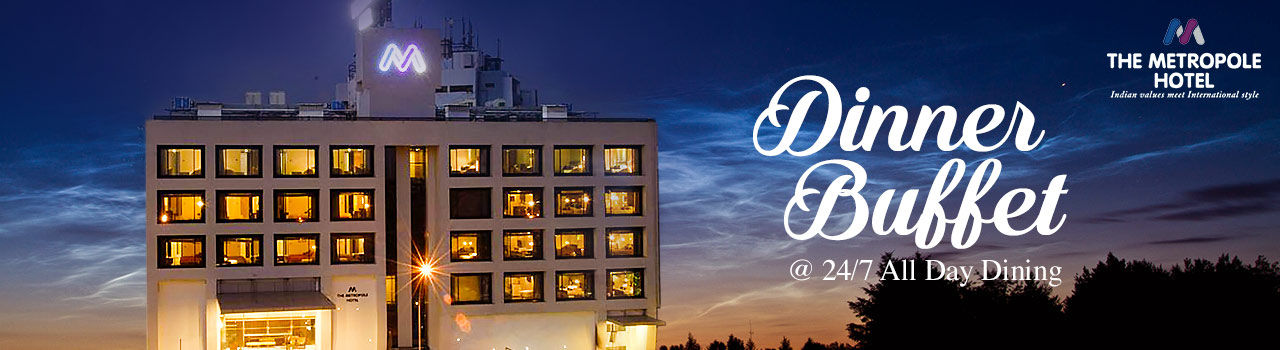 Dinner Buffet @24/7 All Day Dining - The Metropole Hotel in The Metropole Hotel: Ahmedabad