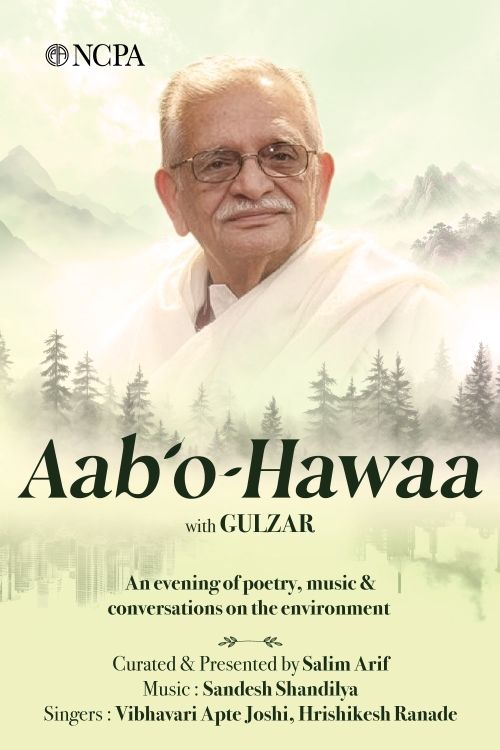 Aab'o-Hawaa: An evening with Gulzar at BookMyShow