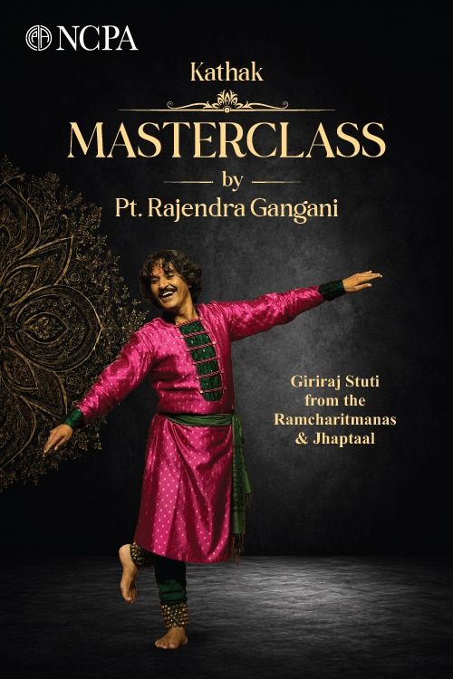 Kathak Masterclass by Pt. Rajendra Gangani at BookMyShow