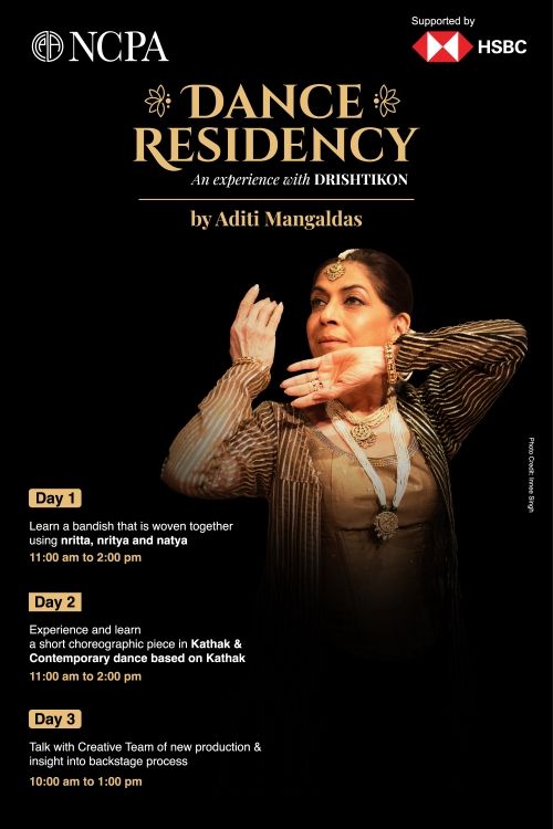 NCPA Dance Residency by Aditi Mangaldas at BookMyShow
