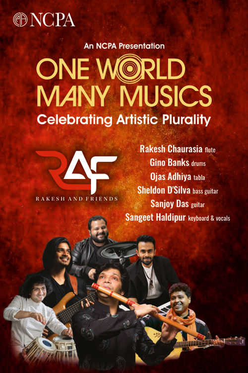 One World Many Musics - Rakesh & Friends (RAF) at BookMyShow