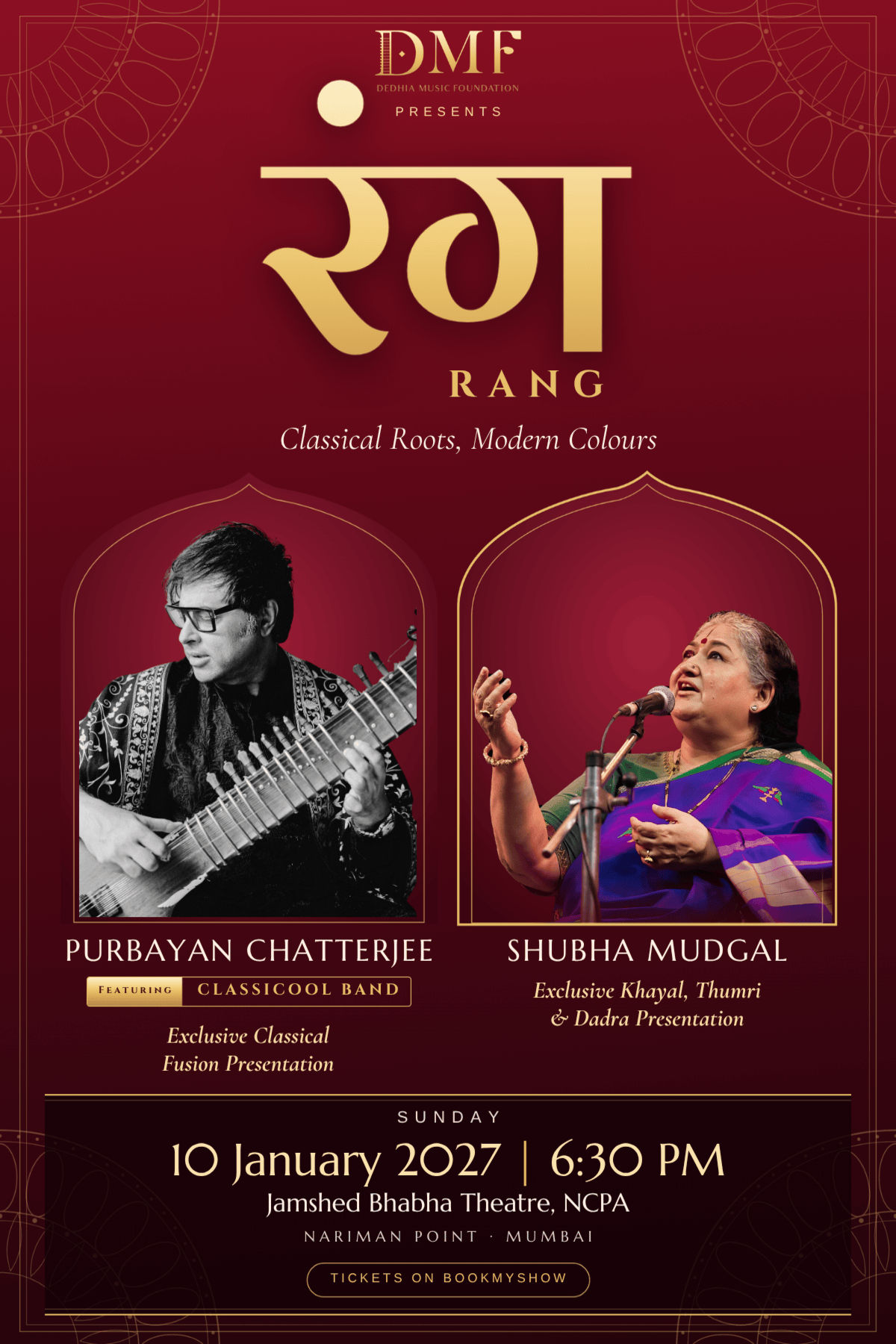 RANG - Classical Roots, Modern Colours at BookMyShow