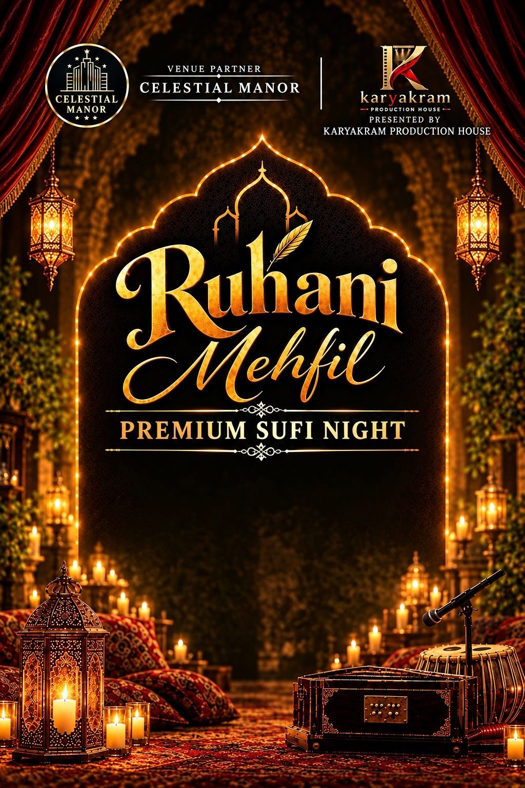 Ruhani mehfil premium Sufi night