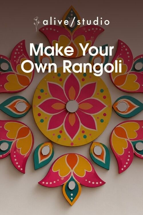 Festive Rangoli Workshop @ Art Cafe Delhi