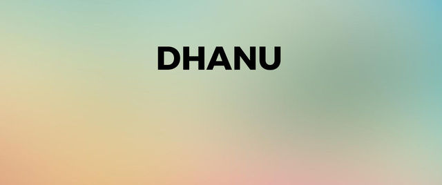 Dhanu (Kannada)