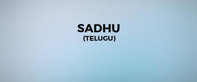 Sadhu(Telugu)