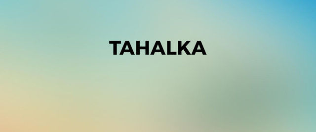 Tahalka