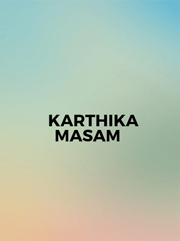 Karthika Masam