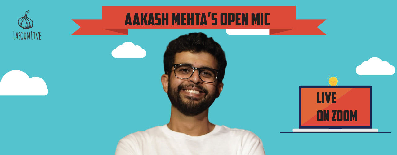 Aakash Mehta’s Open Mic On Mondays