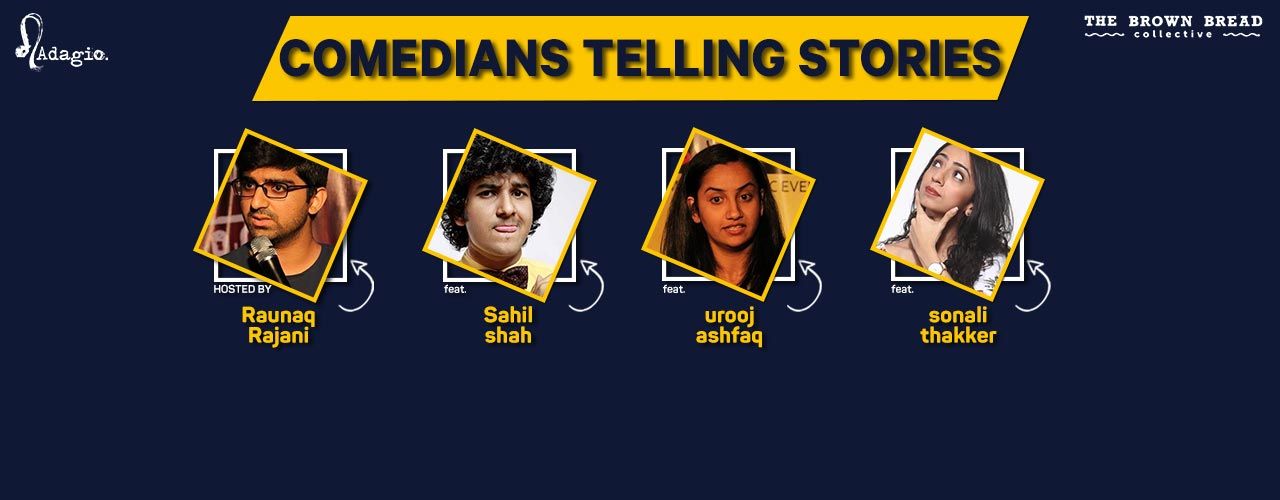 Comedians Telling Stories ft. Sahil, Sonali