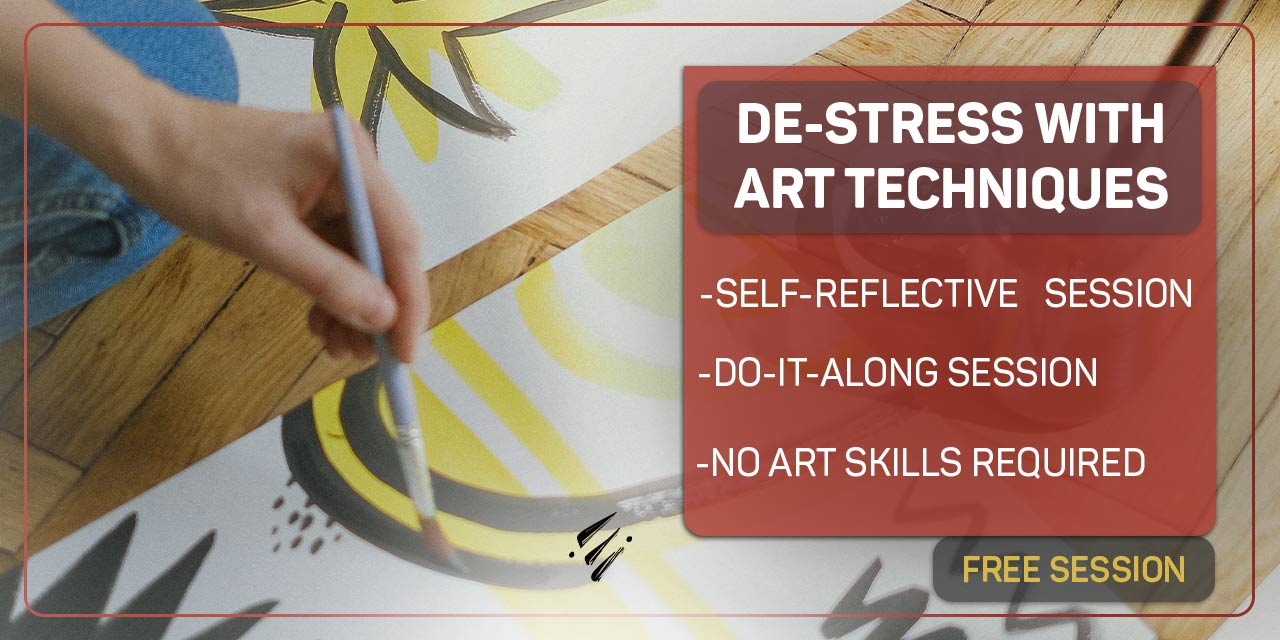 De-stress with Art Techniques