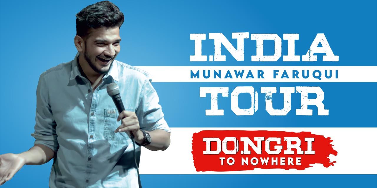 dongri to nowhere comedy special munawar faruqui comedy shows national capital region ncr bookmyshow