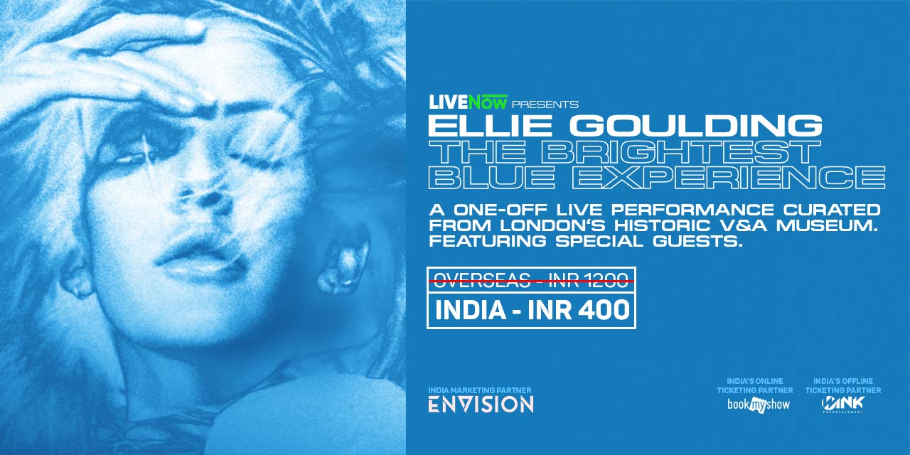 Ellie Goulding The Brightest Blue Experience Music Shows Online Streaming Events Mumbai Bookmyshow - close to me song roblox id by ellie goulding