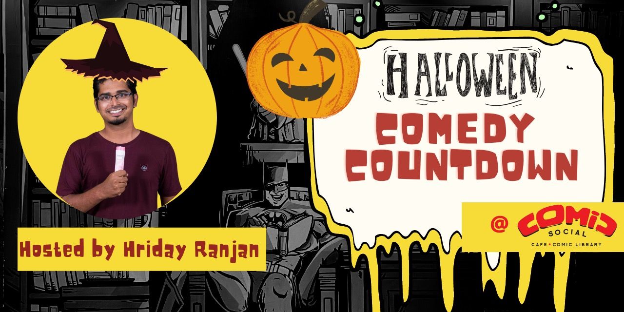 Halloween Comedy Countdown @ComicSocial