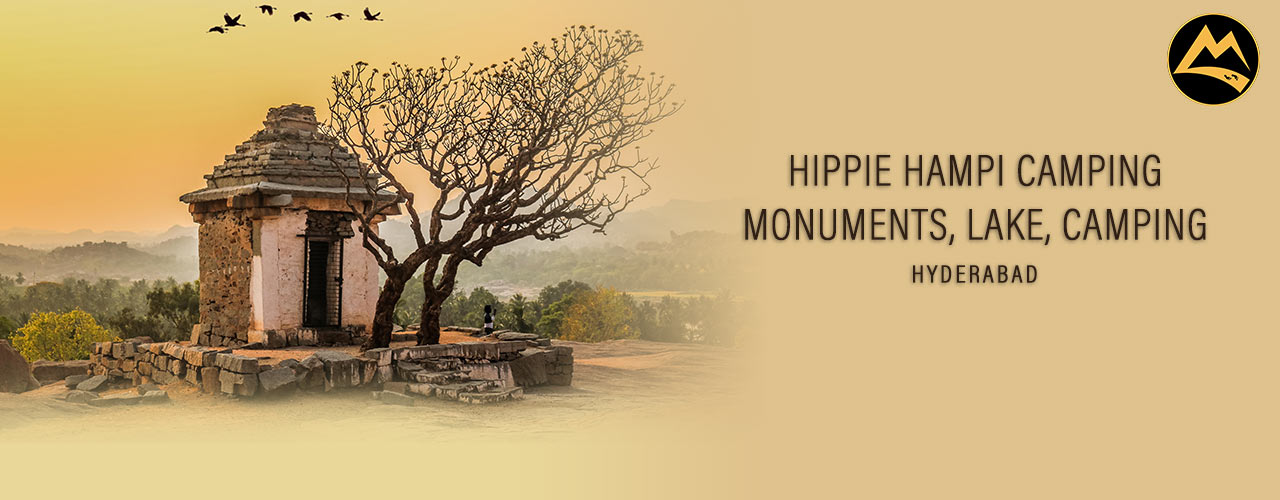 Hippie Hampi Camping, Monuments, Lake, Camping
