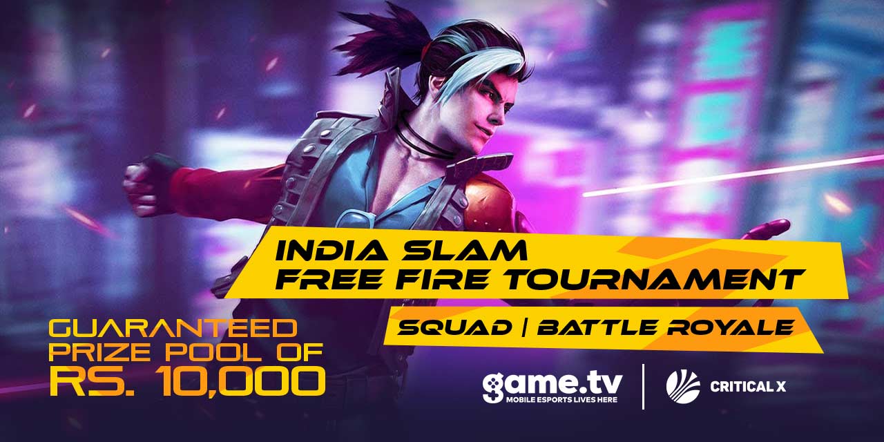 India Slam Free Fire Tournament By Criticalx E Sports Bookmyshow