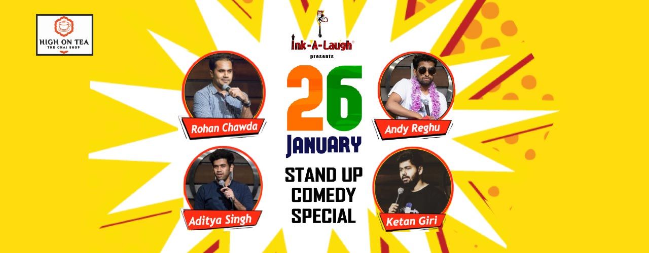 Ink A Laugh Presents Republic Day Special Comedy Shows Mumbai