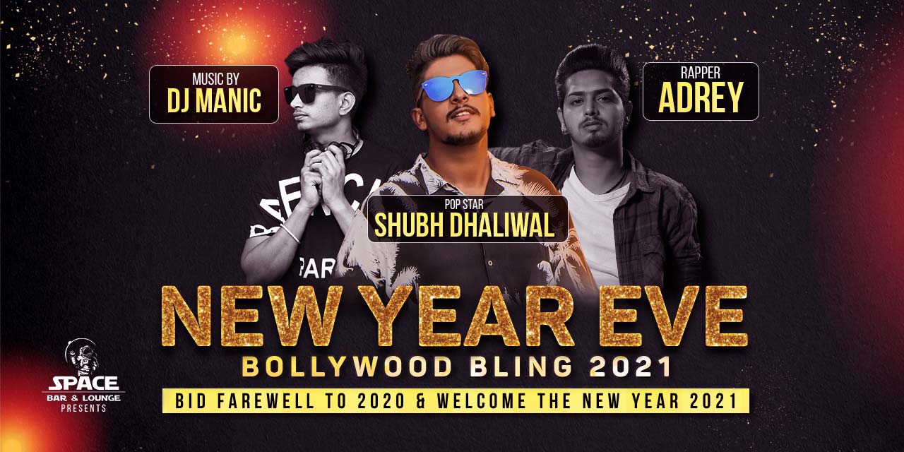New Year Eve Bollywood Bling 2021, Space Lounge