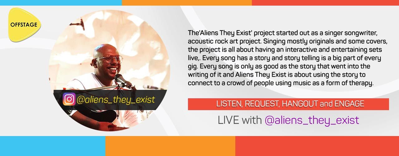 #OffstageLIVEMusic with Aliens They Exist