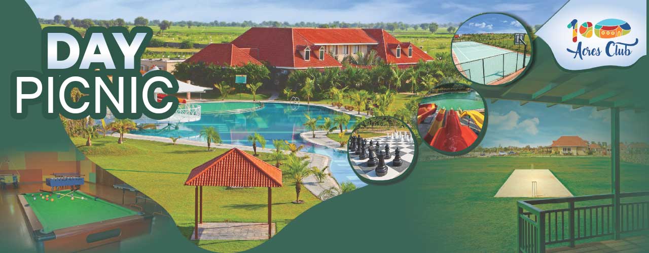 Day Outing One Day Picnic At 100 Acres Club Online Tickets At