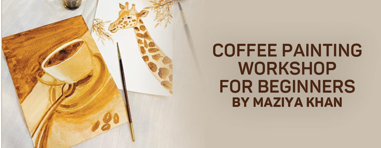 Online Coffee Painting Workshop for Beginners