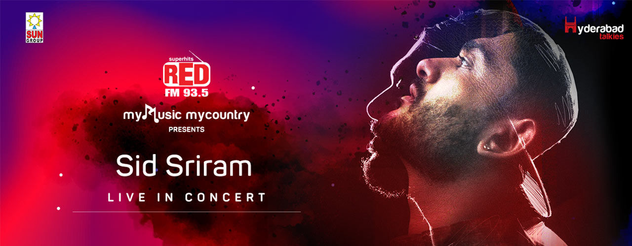 Sid Sriram Concert – My Music My Country by Red FM in Hyderabad