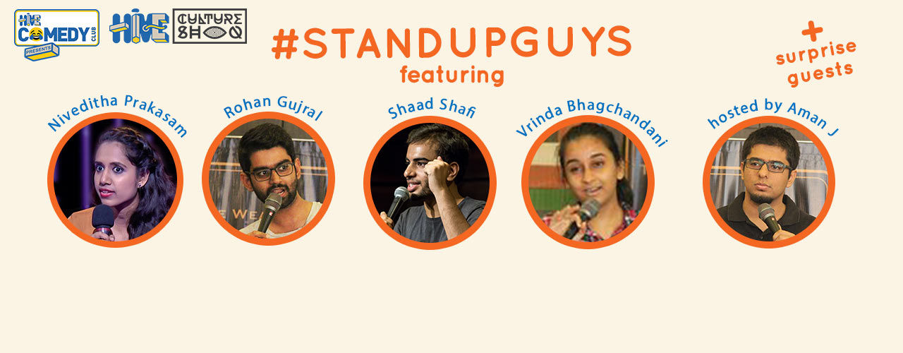 Standup Guys featuring Niveditha Prakasam, Rohan G