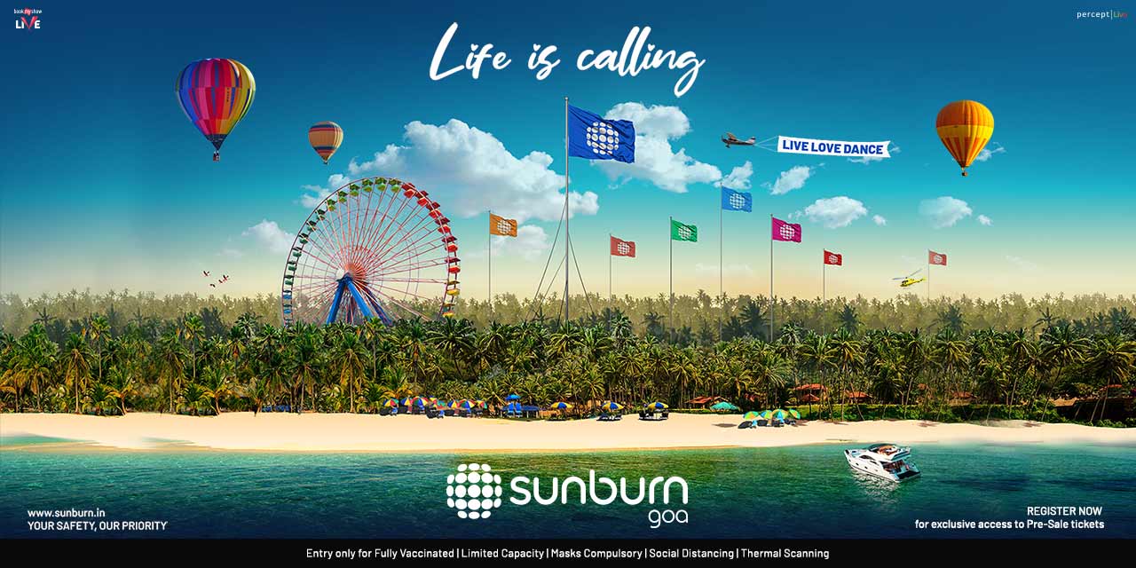 Sunburn Goa 2021 from December 28-30, 2021