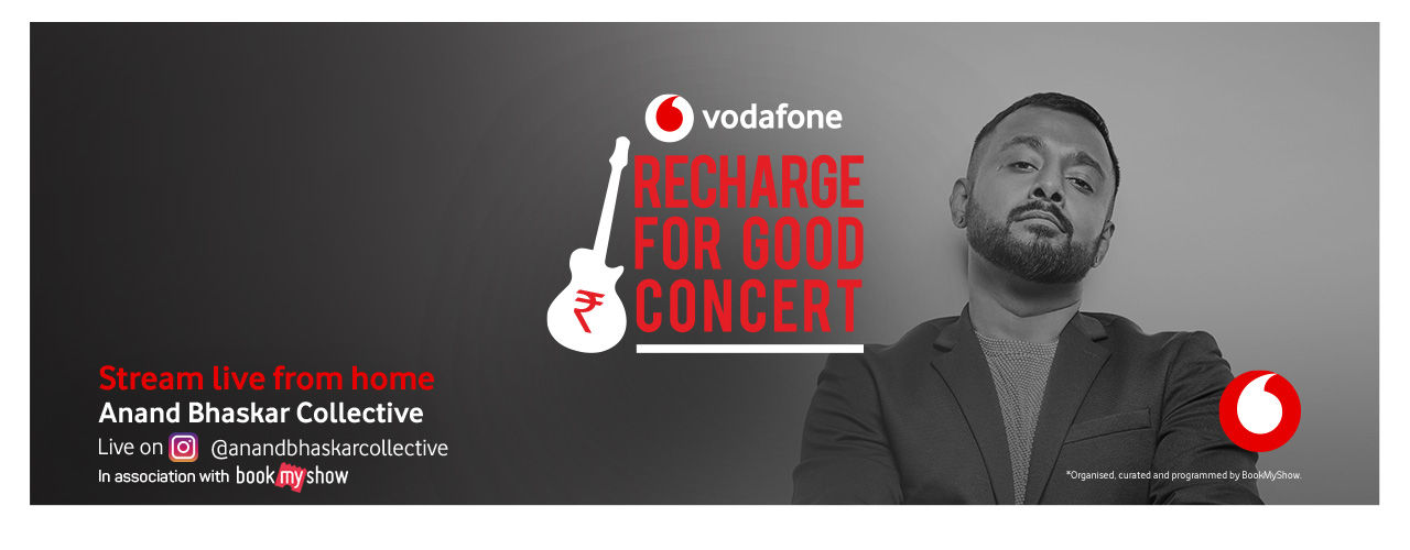 Anand Bhaskar Coll Live @Vodafone #RechargeForGood