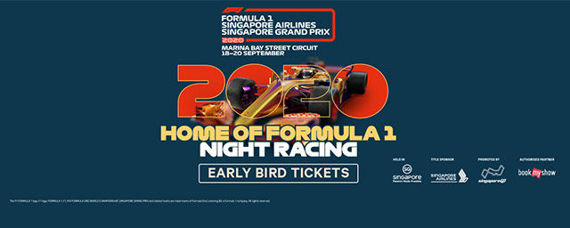 singapore f1 2020 dates