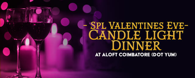 Rose day wallpaper Spl Valentines Eve Candle light Dinner Coimbatore - BookMyShow