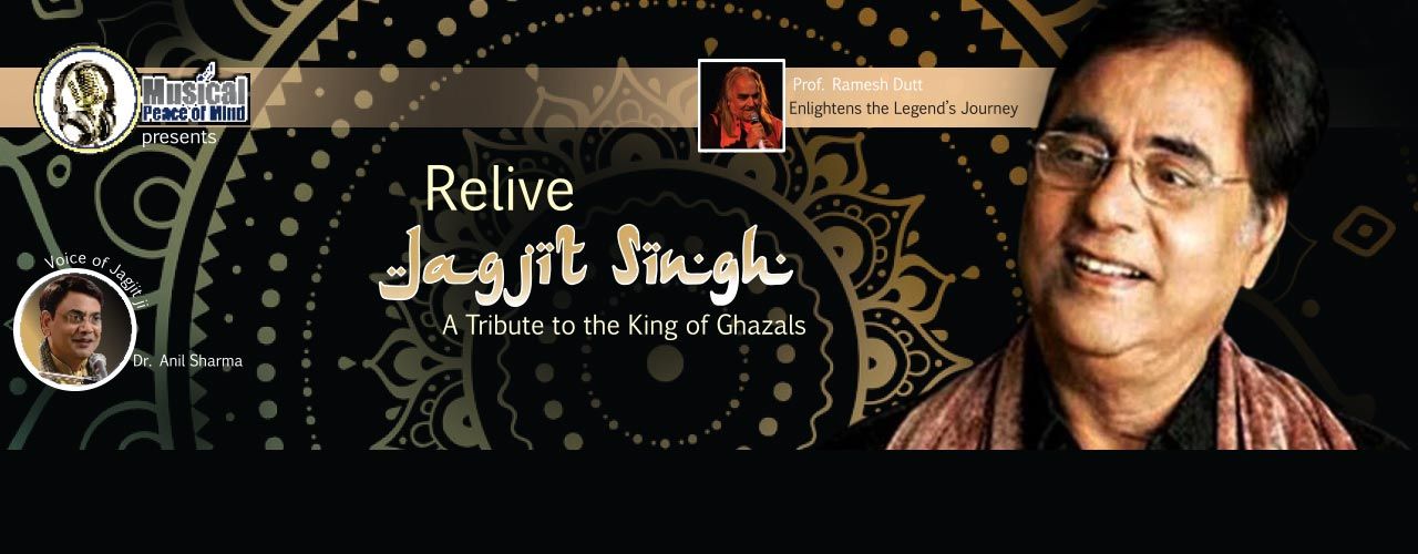 Re Live Jagjit Singh Music Bengaluru Bookmyshow