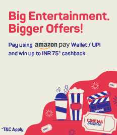 Amazon Pay CashBack Offer | Movies & Live Entertainment | BookMyShow