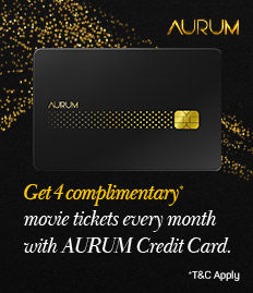 AURUM credit card offer - BookMyShow